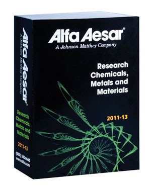 alfaaesar|alfa aesar catalogue.